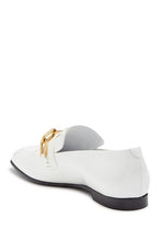 Load image into Gallery viewer, Burberry Leather Moccasin A Chaîne