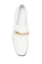 Load image into Gallery viewer, Burberry Leather Moccasin A Chaîne