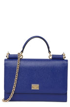 Load image into Gallery viewer, Dolce &amp; Gabbana Leather Sac Bleu