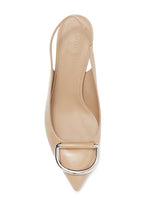 Load image into Gallery viewer, Burberry Leather Marrone Low Heel