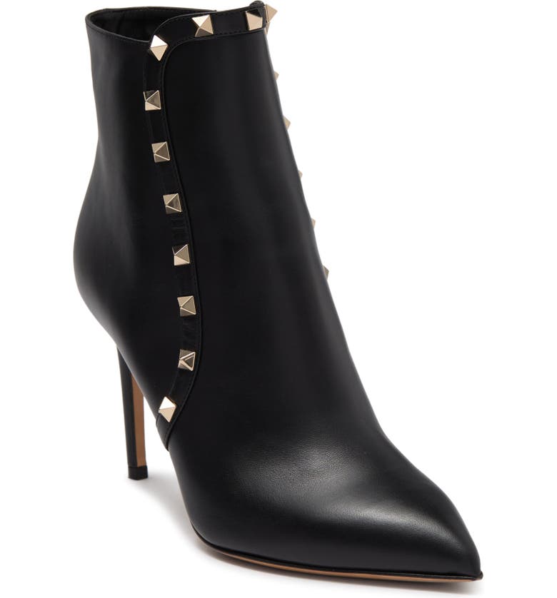 Valentino Boots Décoré En Cuir