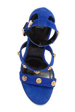 Load image into Gallery viewer, Versace Medusa Sandals à Lanières