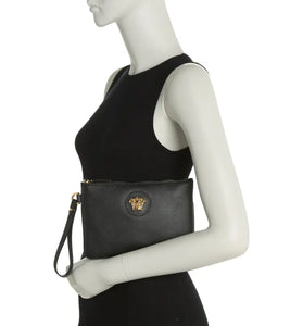 VERSACE Petit-Sac Leather
